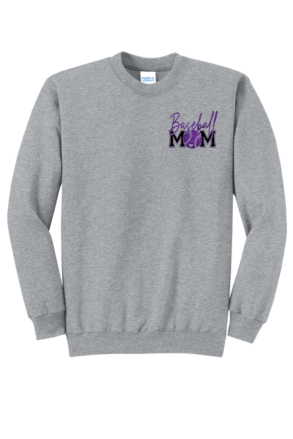 Baseball Mom- P&C Crewneck - 5