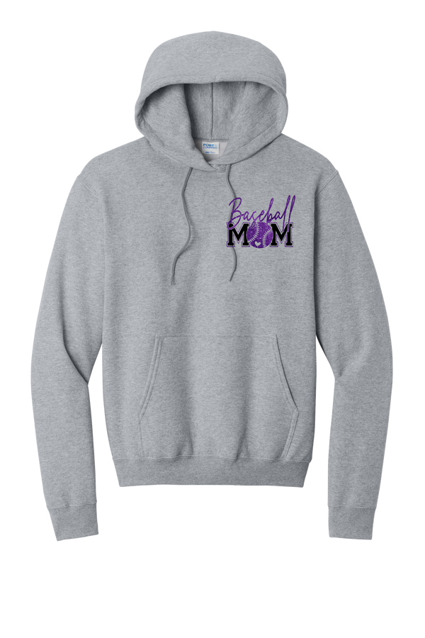 Baseball Mom- P&C Hoodie - 5