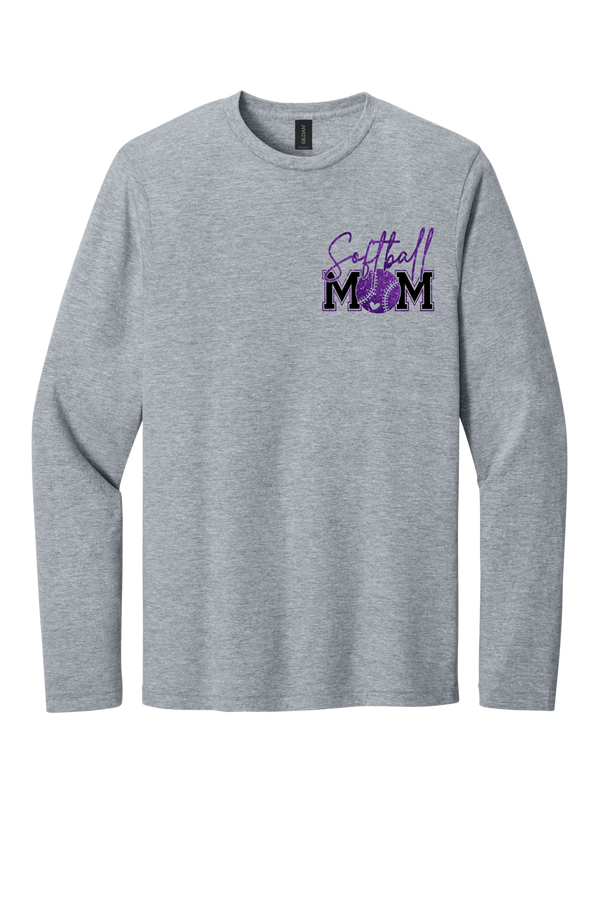 Softball Mom- Gildan Long Sleeve - 5