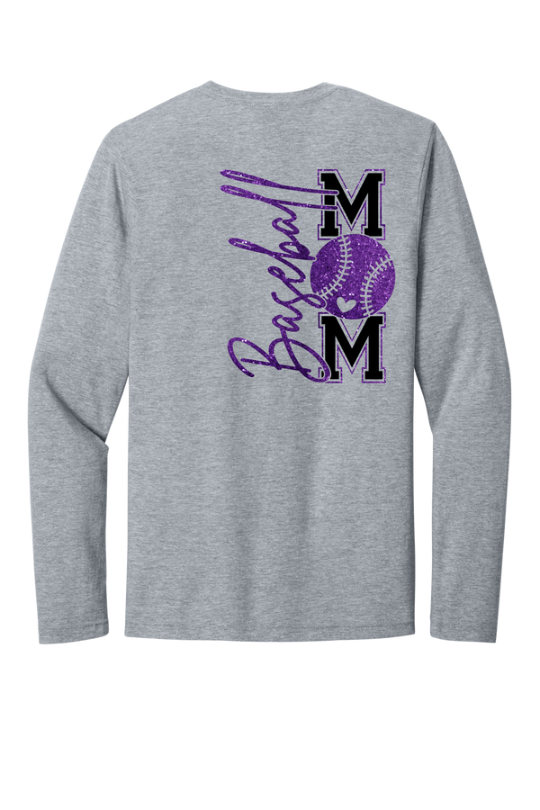 Baseball Mom- Gildan Long Sleeve - 6