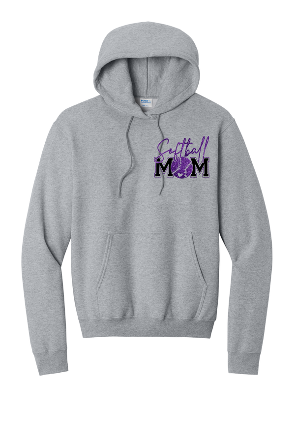 Softball Mom- P&C Hoodie - 5