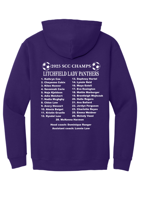 Hoodie- LHS Lady Soccer Champs - 0