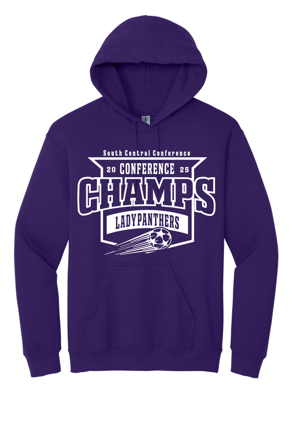 Hoodie- LHS Lady Soccer Champs - 1
