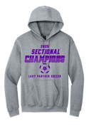 Hoodie- Sectional Champs- LHS Lady Soccerr - 1