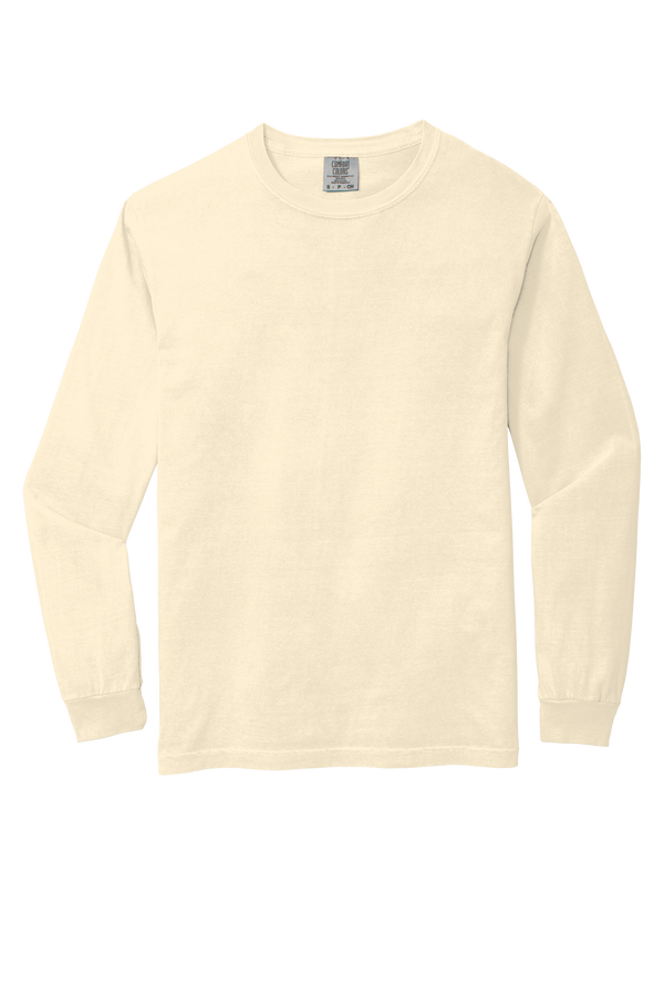 Autumn Leaves & Coffee- Comfort Color Long Sleeve - 3