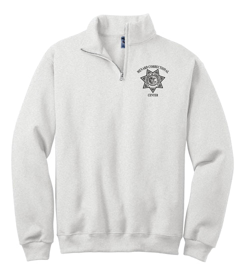 Menard- Jerzees 1/4 Zip Cadet Collar Sweatshirt