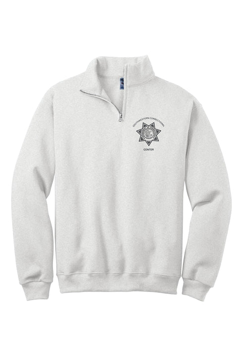 Southwestern- Jerzee 1/4 Zip Cadet Collar Sweatshirt