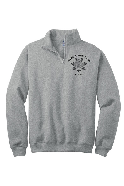 Buy oxford Pinckneyville- Jerzee 1/4 Zip Cadet Collar Sweatshirt