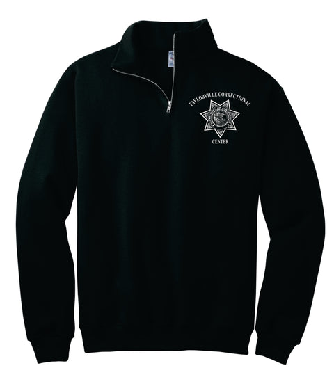 Taylorville- Jerzees 1/4 Zip Cadet Collar Sweatshirt
