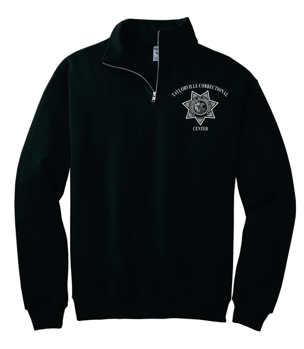 Taylorville- Jerzees 1/4 Zip Cadet Collar Sweatshirt - 1