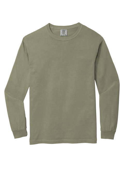 Buy kaki Nurse Candy Stick- Comfort Color Long Sleeve