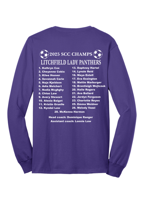 Long Sleeve- LHS Lady Soccer Champs - 0