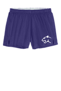 Panther Head- Sport-Tek® Women’s Jersey Knit Squad Short - 1