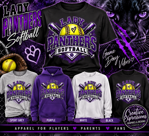 Lady Panther Softball- Power - 1