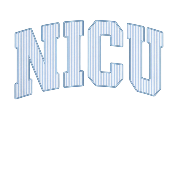 NICU(Blue)- Comfort Color Long Sleeve - 1