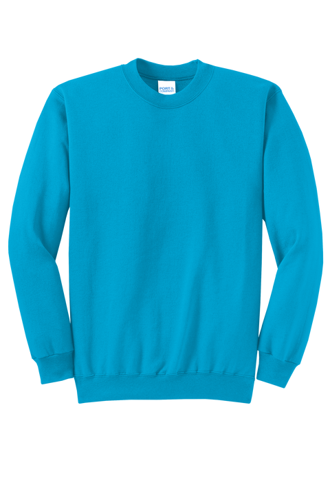 Buy neon-blue Better with Chicken- P&amp;C Crewneck