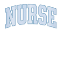 NURSE(Blue)- Comfort Color (LT) Hoodie - 1