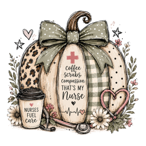 Nurse Fall Pumpkin - 0