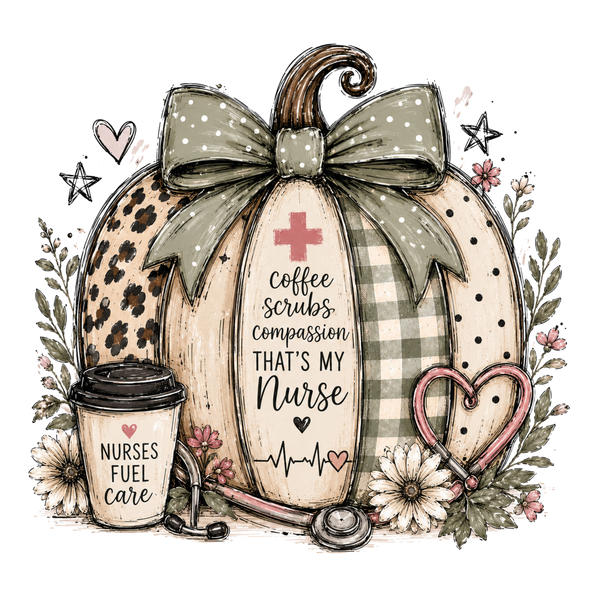 Nurse Fall Pumpkin - 2