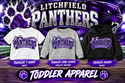 Panthers Ribbon-Toddler - 1