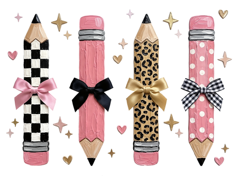Pencils- (Pink) - 0