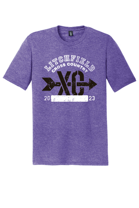 Cross Country T-Shirt-Purple