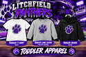 Purple Paw-Toddler - 1