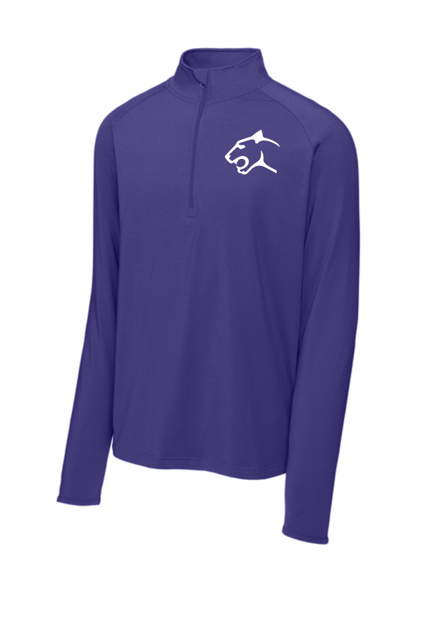 Panther Head- Sport-Tek-Sport Wick-1/4 Zip Pullover - 1
