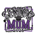Senior Mom(2026)- P&C Crewneck - 1