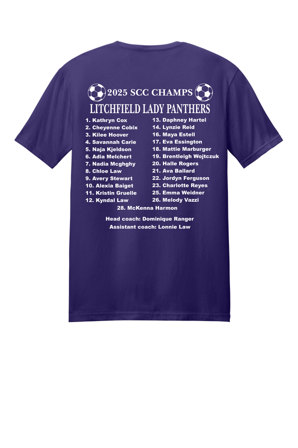 Youth T-Shirt- LHS Lady Soccer Champs - 2