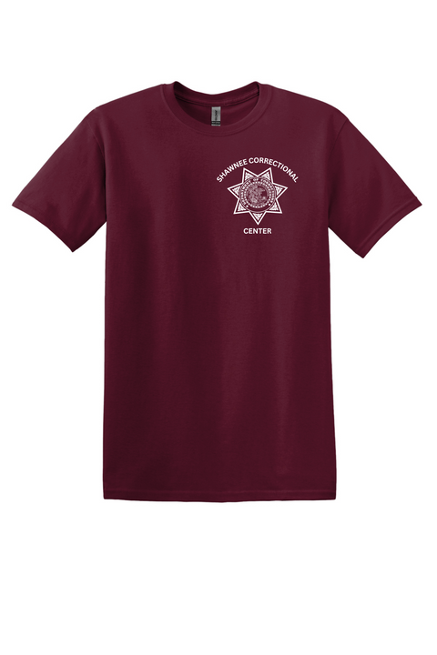 Buy maroon Shawnee- Gildan Softstyle T-Shirt
