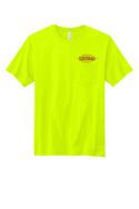 Local 1084- T-Shirt - Pocket- Safety Green - 3