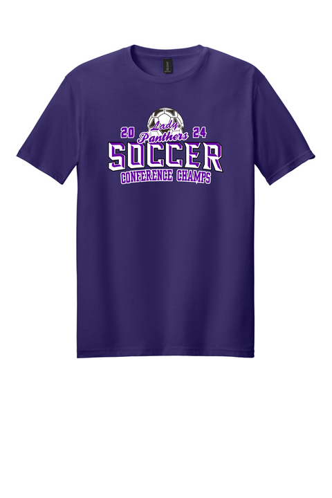 Buy purple T-Shirt- LHS Lady Soccer