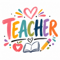 Teacher(Colorful)- Comfort Color (LT) Crewneck - 1