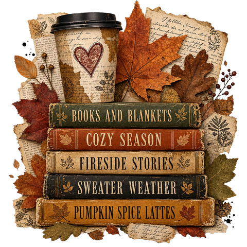 Vintage Fall Books - 0