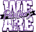 We Are Panthers- Comfort Color Tie-Dye Crewneck - 1