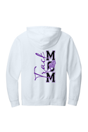 Track Mom- Comfort Color (LT) Hoodie - 4