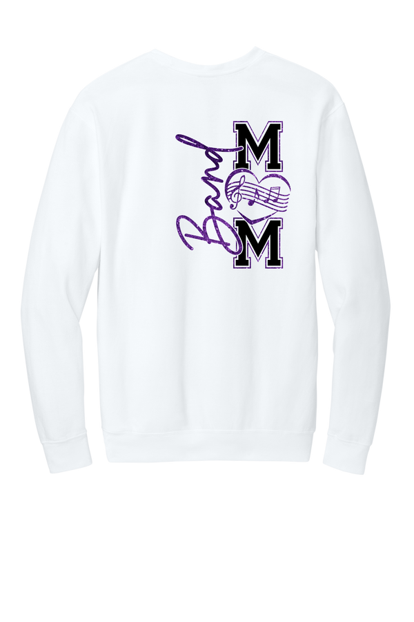 Band Mom- Comfort Color (LT) Crewneck - 4