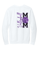 Volleyball Mom- Comfort Color (LT) Crewneck - 4