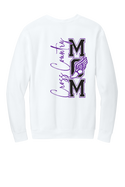 Cross Country Mom- Comfort Color (LT) Crewneck - 4