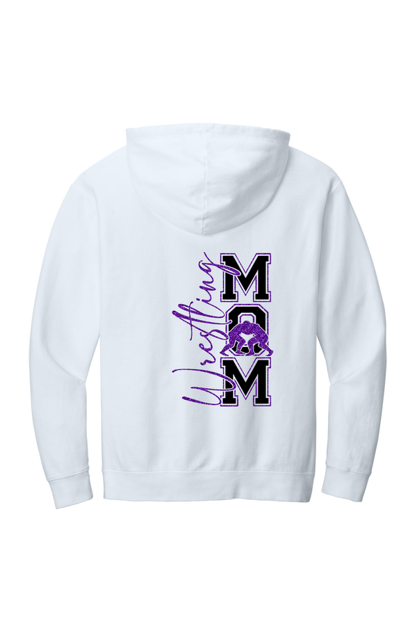 Wrestling Mom- Comfort Color (LT) Hoodie - 4