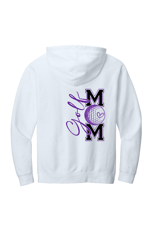 Golf Mom- Comfort Color (LT) Hoodie - 4