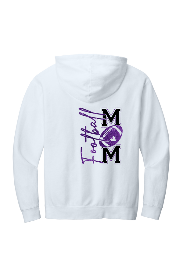 Football Mom- Comfort Color (LT) Hoodie - 4