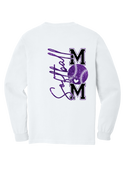 Softball Mom- Comfort Color Long Sleeve - 4
