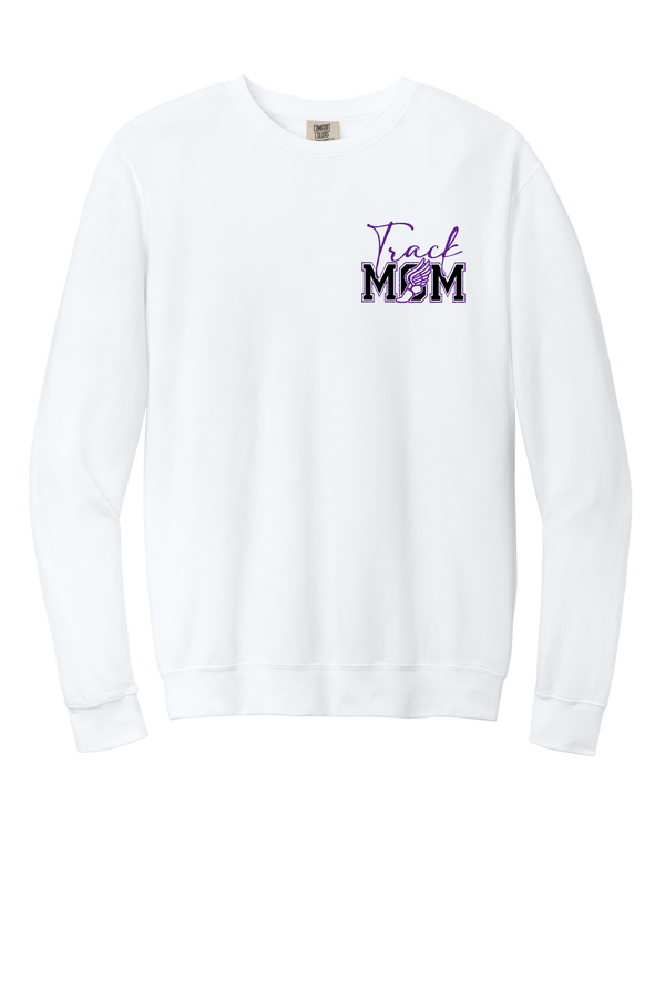 Track Mom- Comfort Color (LT) Crewneck - 3