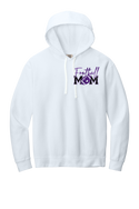 Football Mom- Comfort Color (LT) Hoodie - 3