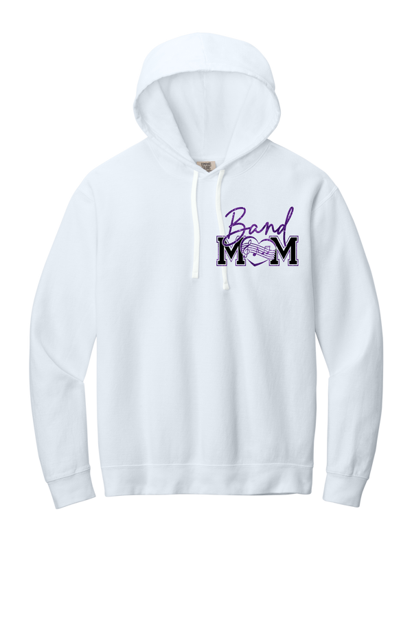 Band Mom- Comfort Color (LT) Hoodie - 3