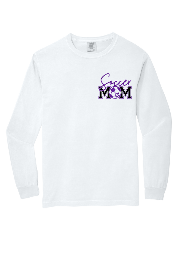 Soccer Mom- Comfort Color Long Sleeve - 3