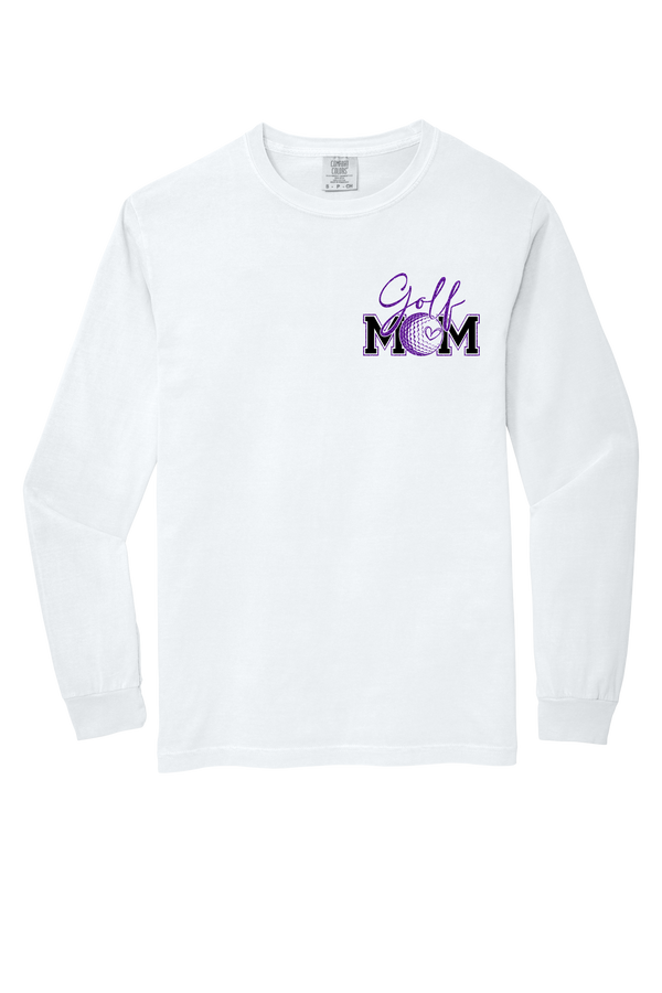 Golf Mom- Comfort Color Long Sleeve - 3