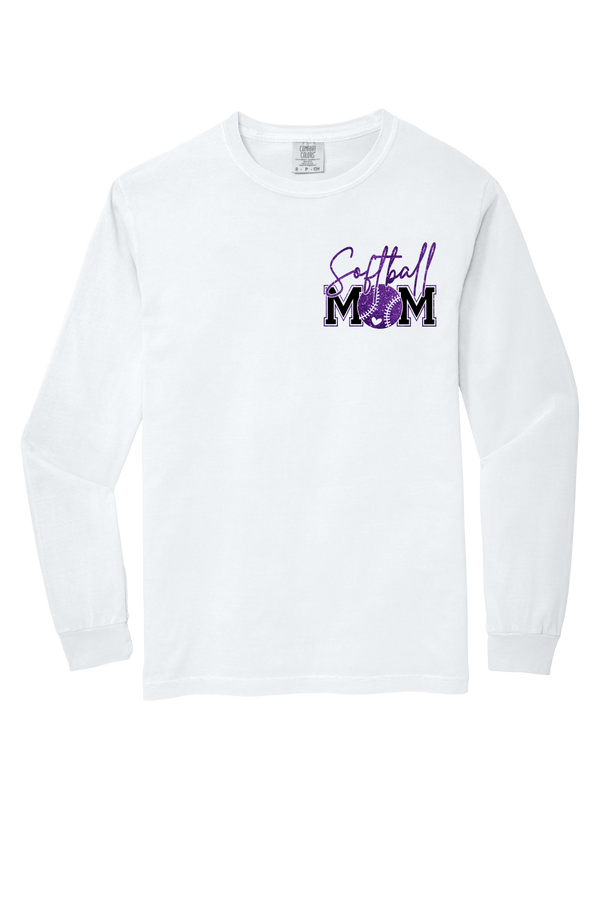 Softball Mom- Gildan Long Sleeve - 3